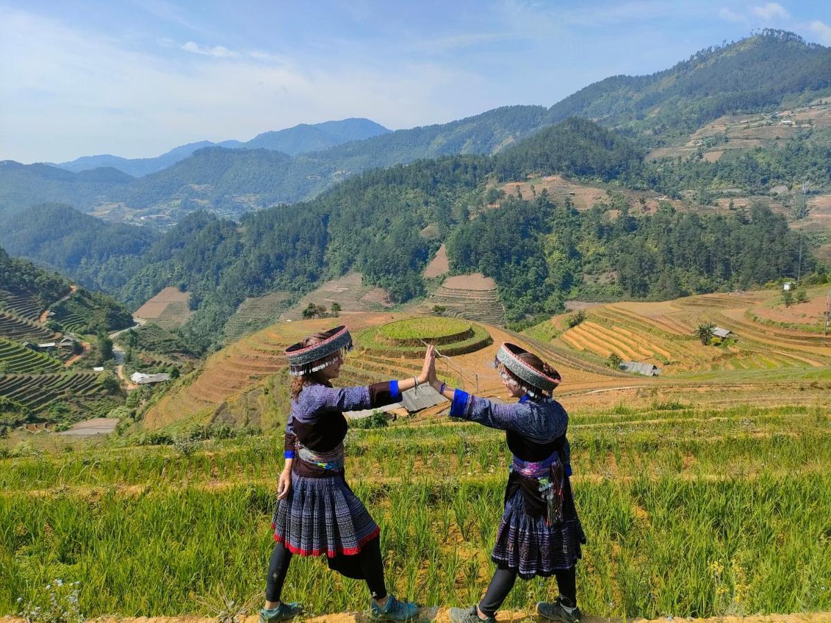 Indigenous Homestay- Trek- Food- Bus Mu Cang Chai Eksteriør bilde