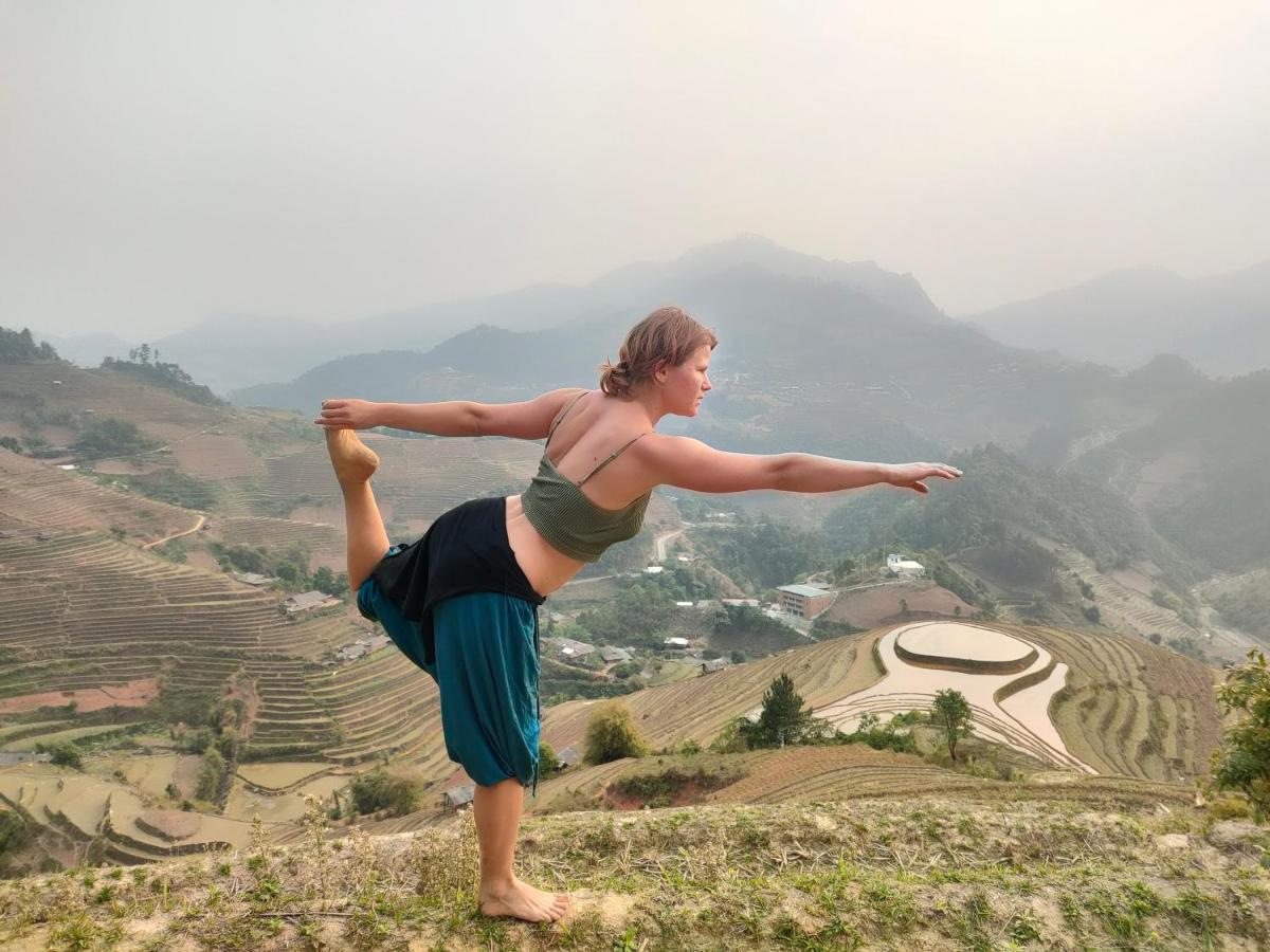 Indigenous Homestay- Trek- Food- Bus Mu Cang Chai Eksteriør bilde