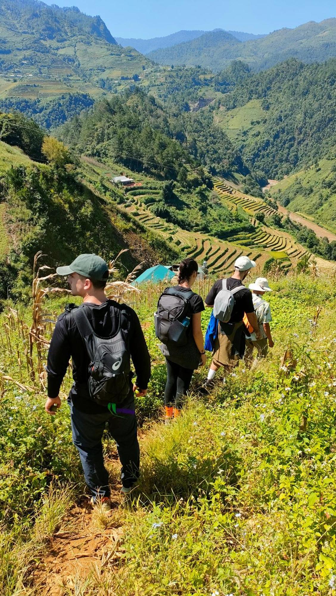 Indigenous Homestay- Trek- Food- Bus Mu Cang Chai Eksteriør bilde