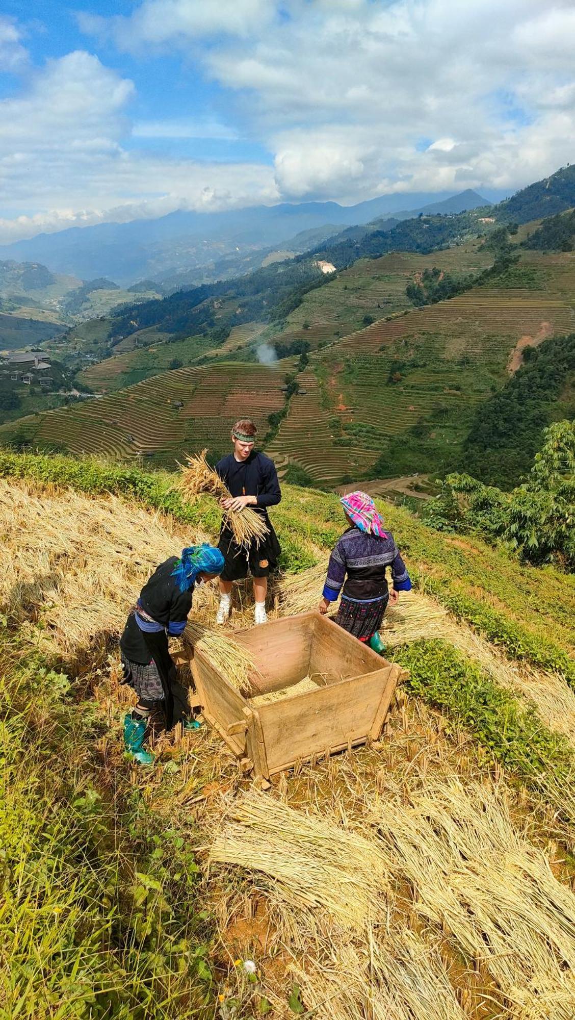 Indigenous Homestay- Trek- Food- Bus Mu Cang Chai Eksteriør bilde